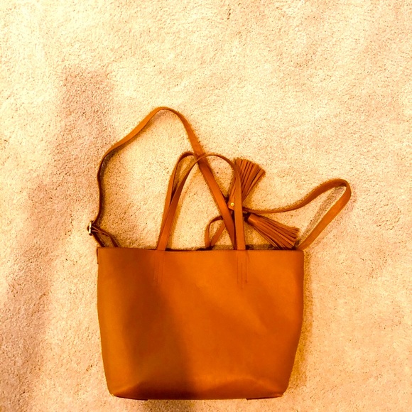 Merona large tote - yellow/canary color - Picture 8 of 13